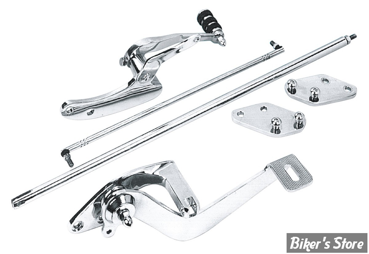 - COMMANDES AVANCEES - DYNA 91/05 - LONGUEUR STANDARD - ZODIAC - CHROME