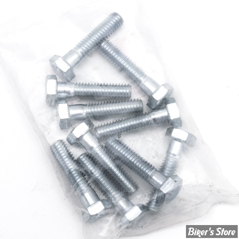 VIS TETE HEXAGONALE - 5/16"-18 X 34.90MM / 1 3/8" - OEM 3462 - ZINGUÉE - LES 10 PIÈCES