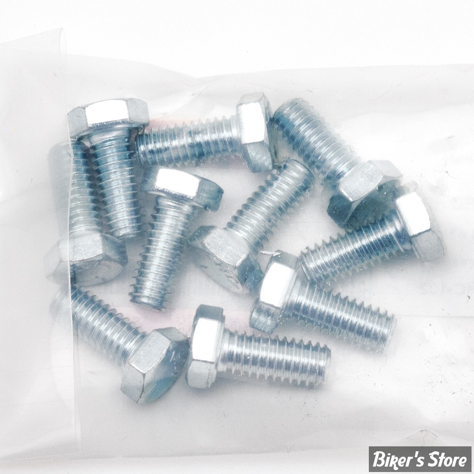 VIS TETE HEXAGONALE - 5/16"-18 X 19.00MM / 3/4 - OEM 3987 - ZINGUÉE - LES 10 PIÈCES