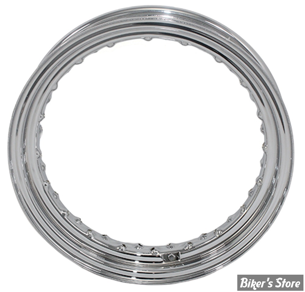 VOILE DE JANTE - 16" X 3.00 - 40 RAYONS - DROP CENTER - OEM 43007-40 / 43085-81 / 43085-97 - CHROME