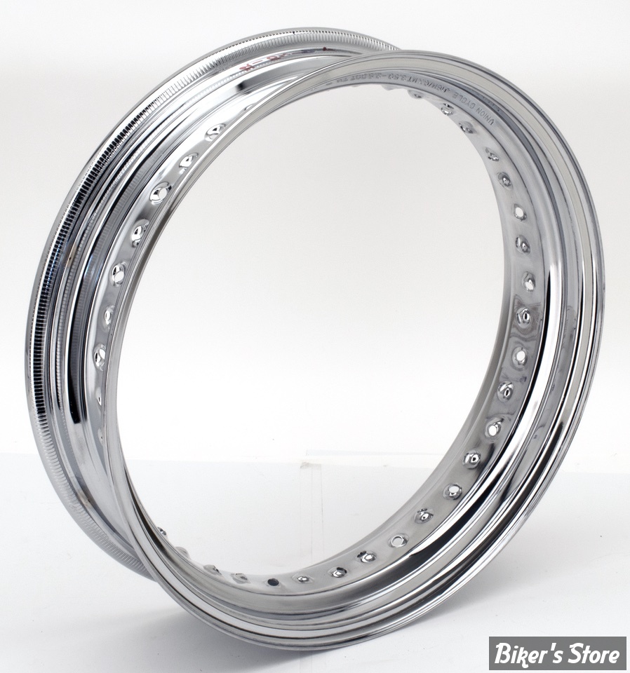 VOILE DE JANTE - 16" X 3.50 - 40 RAYONS - DROP CENTER - OEM 43007-40 / 43085-71 / 43085-97 - CHROME