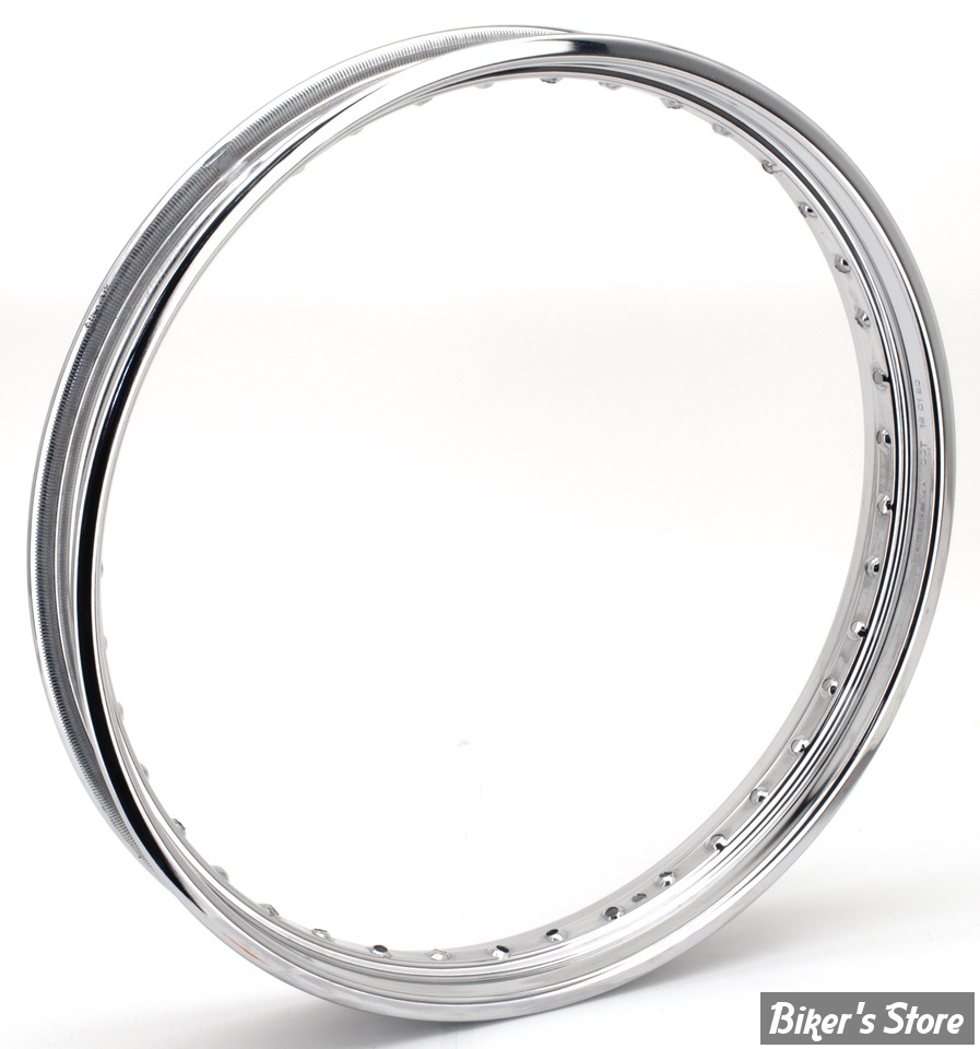 VOILE DE JANTE - 21" X 2.15 - 40 RAYONS - DROP CENTER - OEM 43662-80B / 43662-80 - CHROME