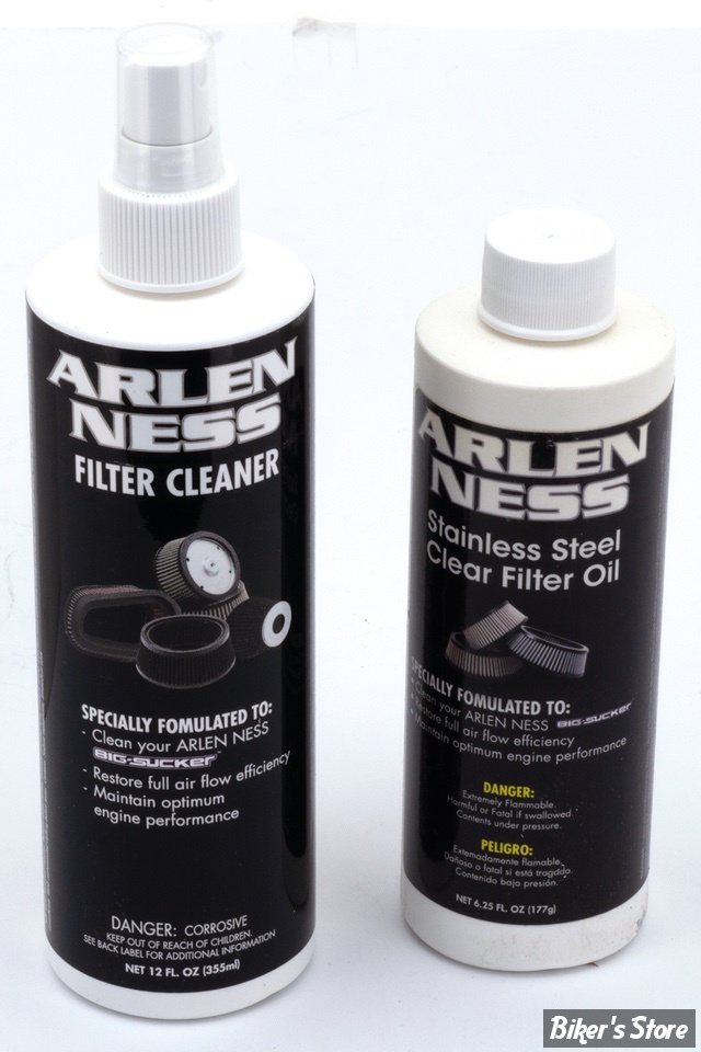 - Huile pour filtre tresse inox et synthétique - POUR FILTRE ARLEN NESS - 18-075