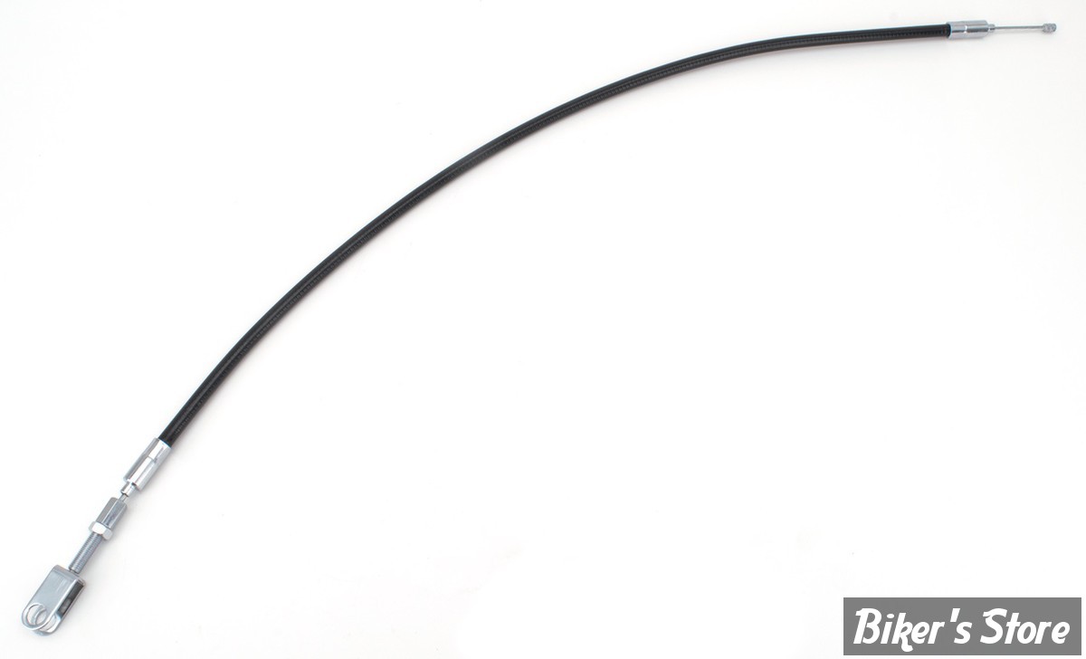 ECLATE IE - PIECE N° 02 - CABLE D'EMBRAYAGE POUR BIGTWIN 52/67 MOUSETRAP - LONGUEUR : 66.00 CM / 26" - OEM 38618-52 - ZODIAC - NOIR