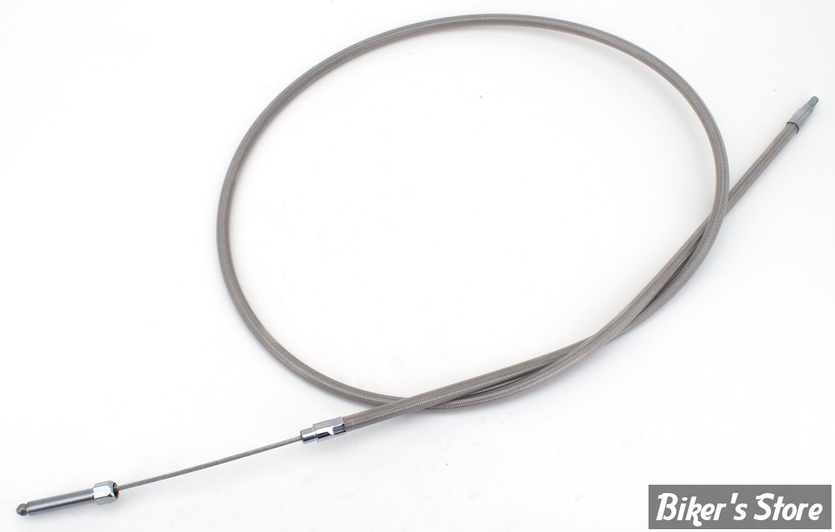 CABLE D'EMBRAYAGE POUR BIGTWIN 68/84 - LONGUEUR :155 CM - OEM 00000-00 - ZODIAC - TRESSÉ GAINÉ
