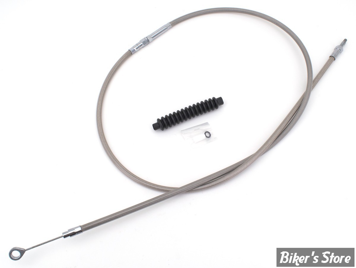 CABLE D'EMBRAYAGE POUR BIGTWIN 87/06 - LONGUEUR : 175.00 CM - OEM 00000-00 - ZODIAC - TRESSÉ GAINÉ