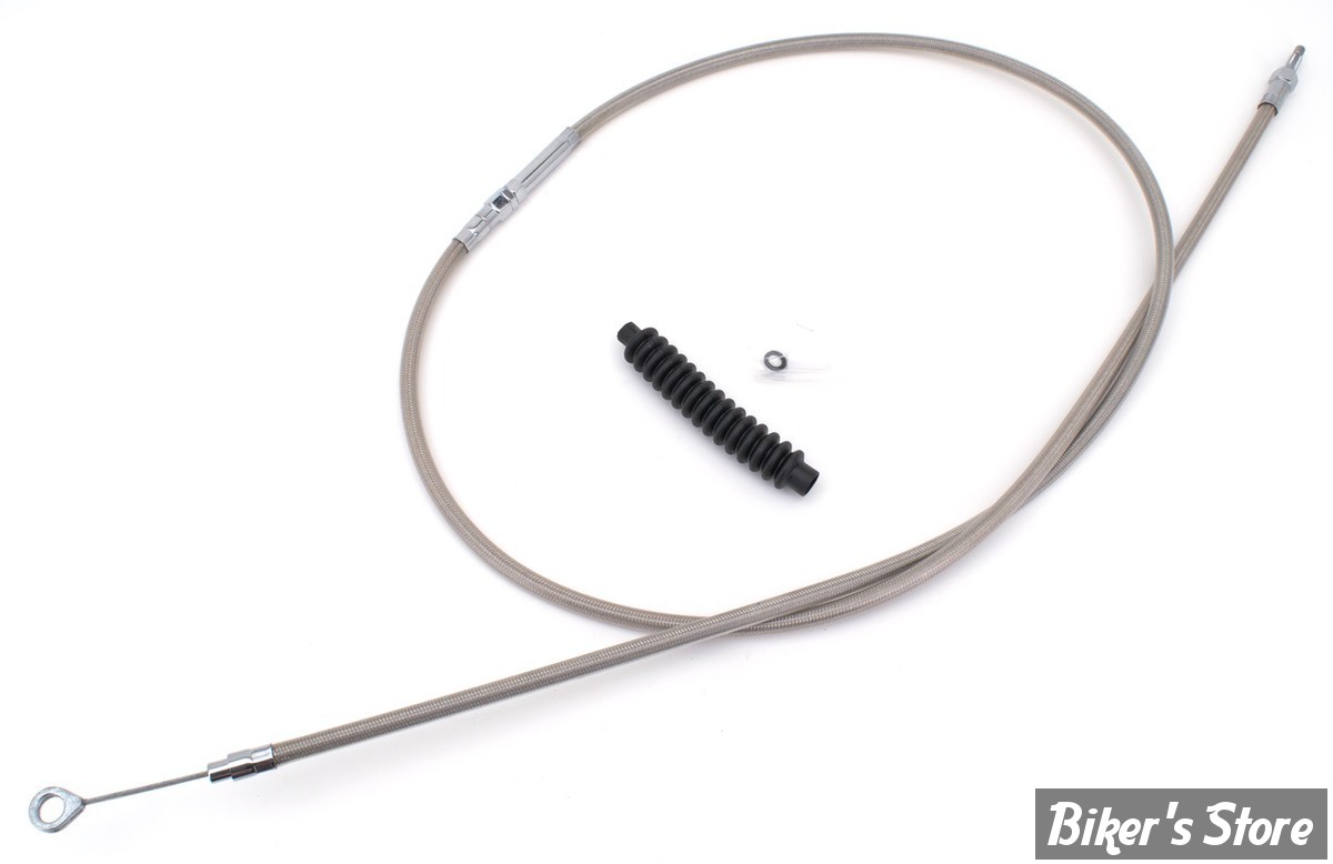 CABLE D'EMBRAYAGE POUR BIGTWIN 87/06 - LONGUEUR : 190.00 CM - OEM 00000-00 - ZODIAC - TRESSÉ GAINÉ