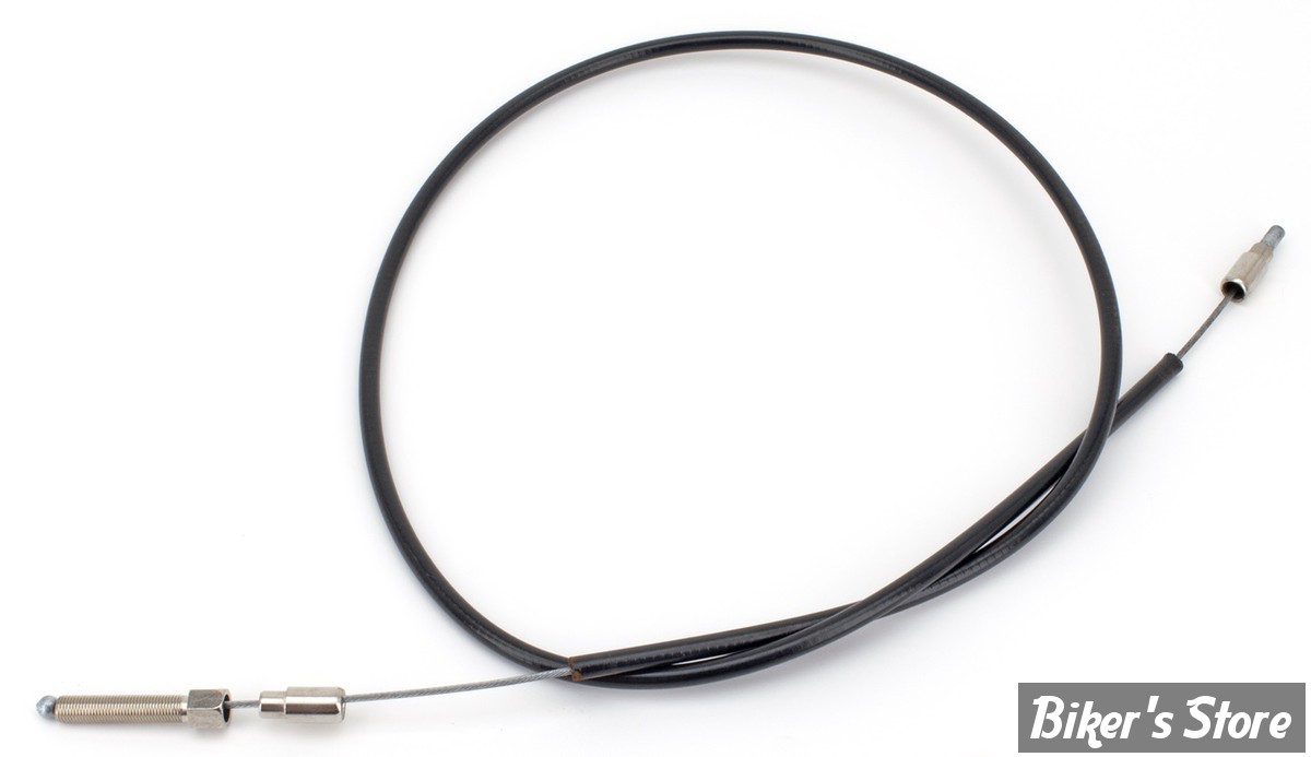 CABLE D'EMBRAYAGE  POUR SOFTAIL FXST 1986 - LONGUEUR :119.00 CM - OEM 37611-86 - ZODIAC - NOIR