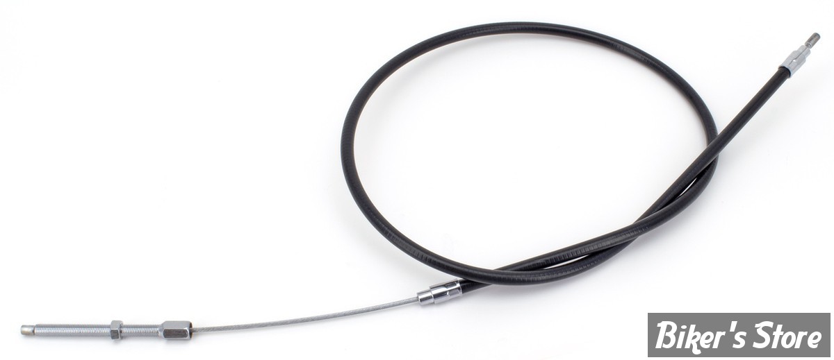 CABLE D'EMBRAYAGE POUR SPORTSTER 71/85 - LONGUEUR : 109CM - OEM 38626-84 - ZODIAC - NOIR 