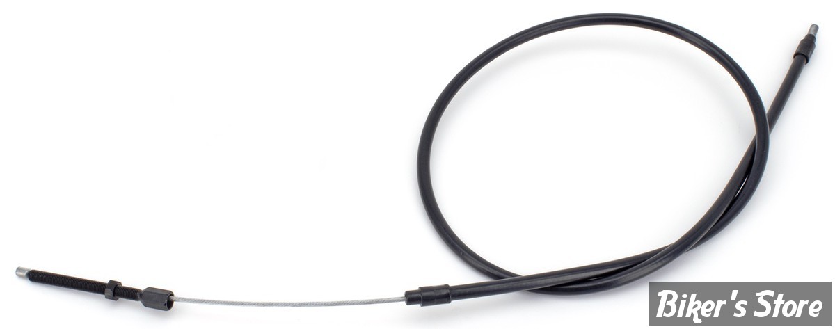 CABLE D'EMBRAYAGE POUR SPORTSTER 71/85 - LONGUEUR : 122CM - OEM 00000-00 - ZODIAC - TOUT NOIR 