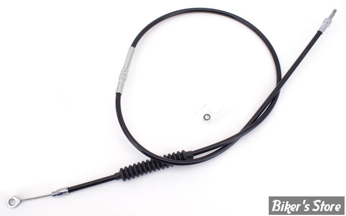 CABLE D'EMBRAYAGE POUR SPORTSTER 86UP - LONGUEUR : 147.00 CM - OEM 38702-05 / A - ZODIAC - NOIR