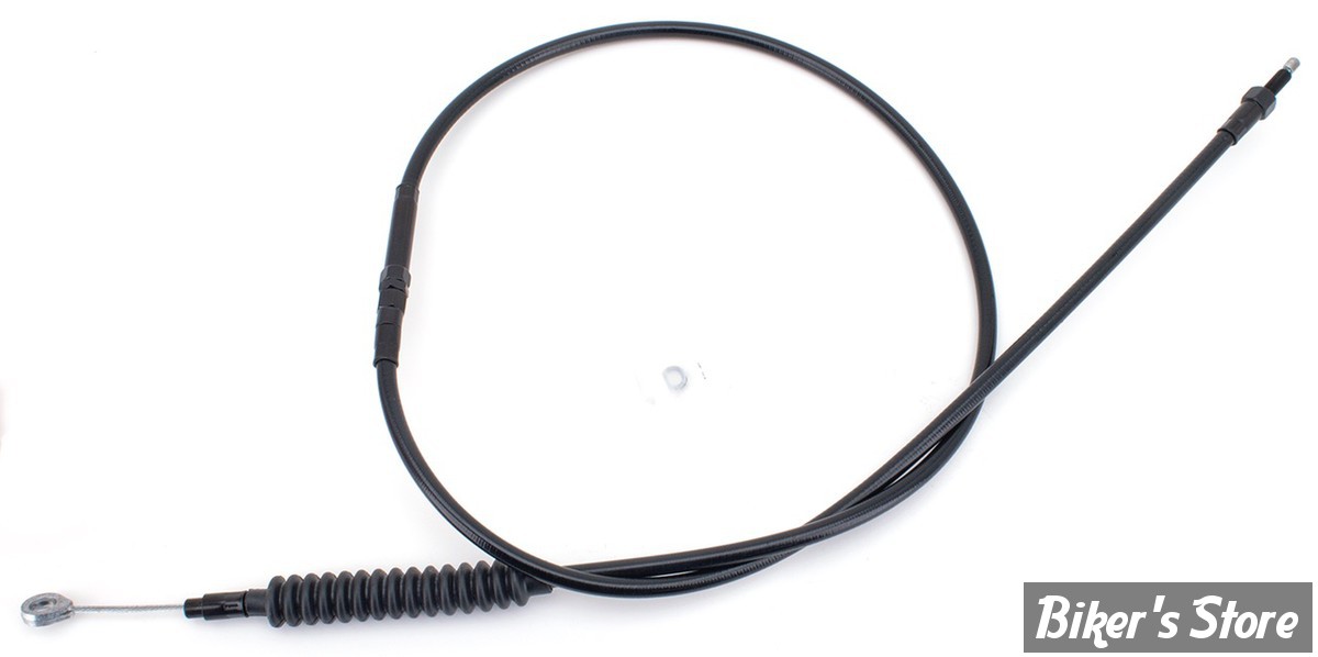 CABLE D'EMBRAYAGE POUR SPORTSTER 86UP - LONGUEUR : 147.00 CM - OEM 38702-05 / A - ZODIAC - TOUT NOIR