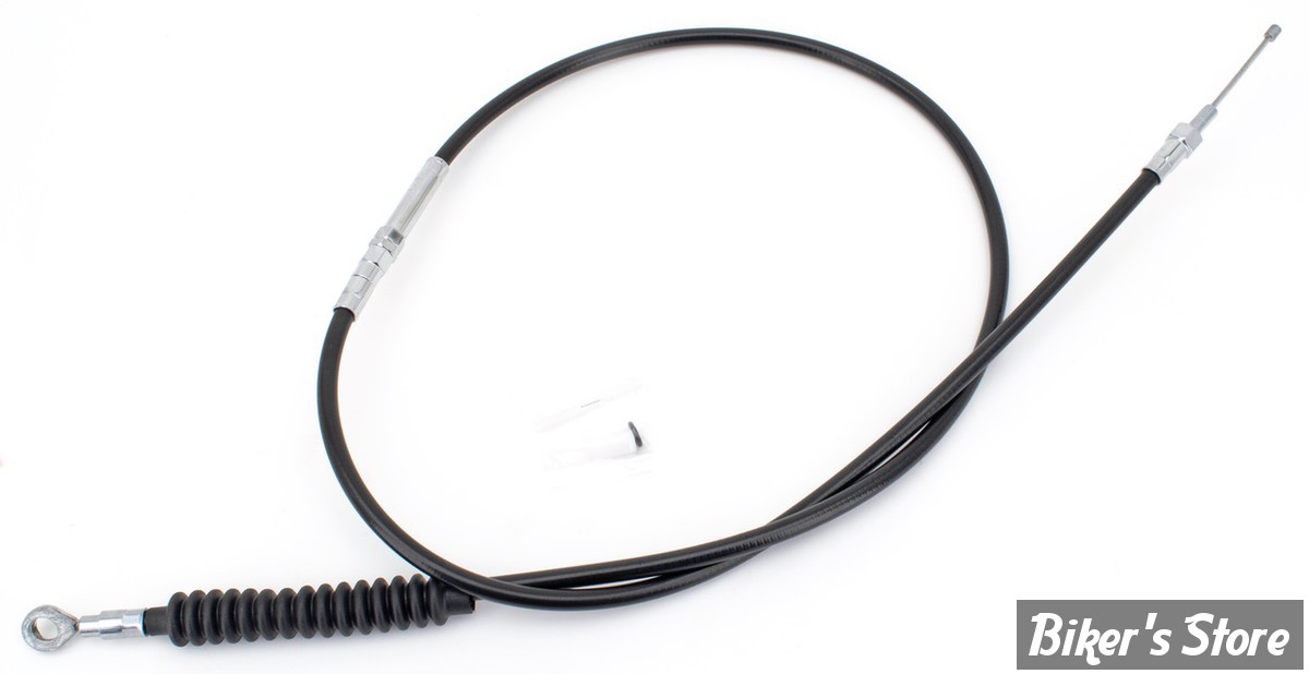 CABLE D'EMBRAYAGE POUR SPORTSTER 86UP - LONGUEUR : 150.00 CM - OEM 38621-86 / A - ZODIAC - NOIR