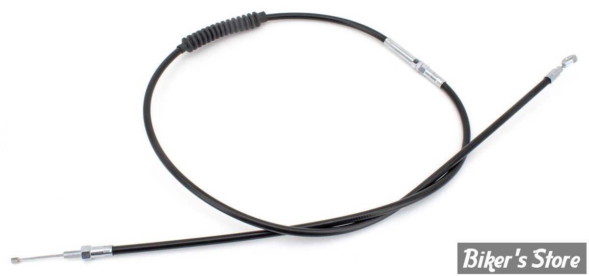CABLE D'EMBRAYAGE POUR SPORTSTER 86UP - LONGUEUR : 170.00 CM - OEM 00000-00 - ZODIAC - NOIR