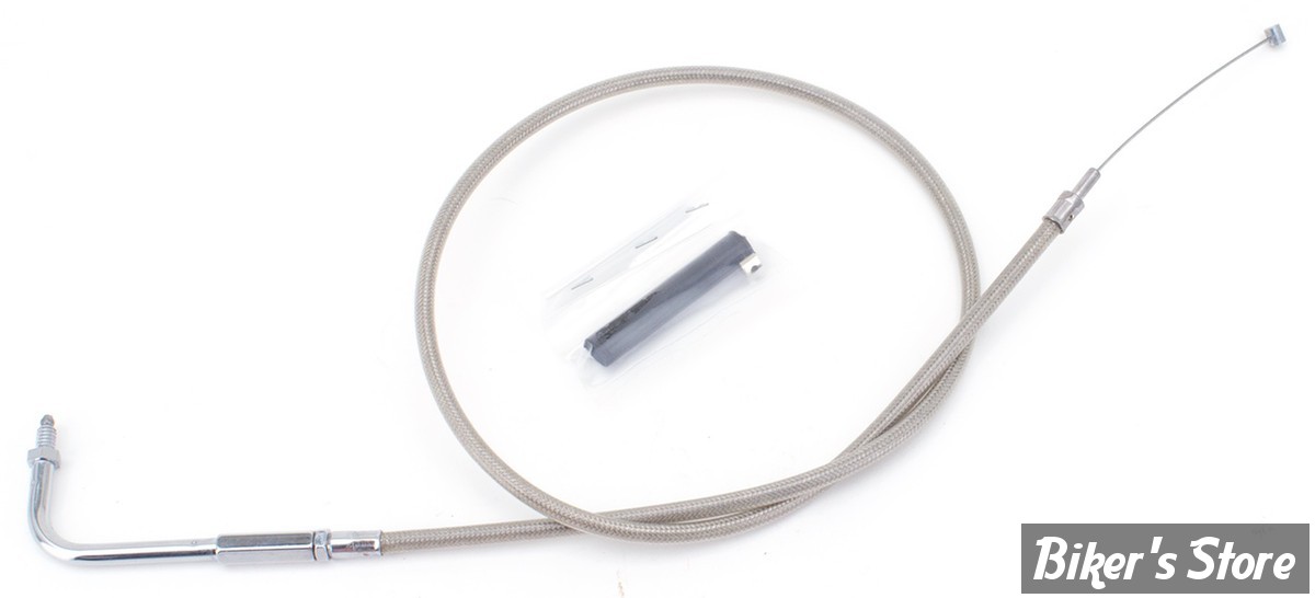 CABLE DE TIRAGE LONGUEUR : 91.00 CM - OEM 00000-00 - ZODIAC - TRESSÉ GAINÉ