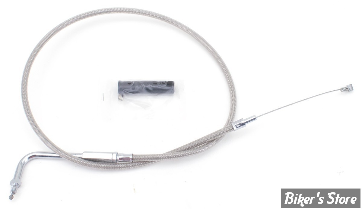 CABLE DE RETOUR LONGUEUR : 84.00 CM - OEM 56342-90 - ZODIAC - TRESSÉ GAINÉ