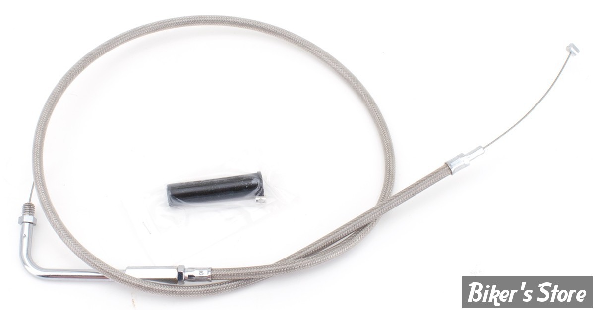 CABLE DE TIRAGE LONGUEUR : 89.00 CM - OEM 56356-92 - ZODIAC - TRESSÉ GAINÉ