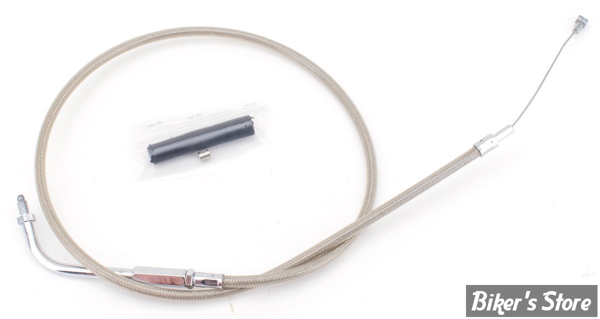 CABLE DE RETOUR LONGUEUR : 89.00 CM - OEM 00000-00 - ZODIAC - TRESSÉ GAINÉ