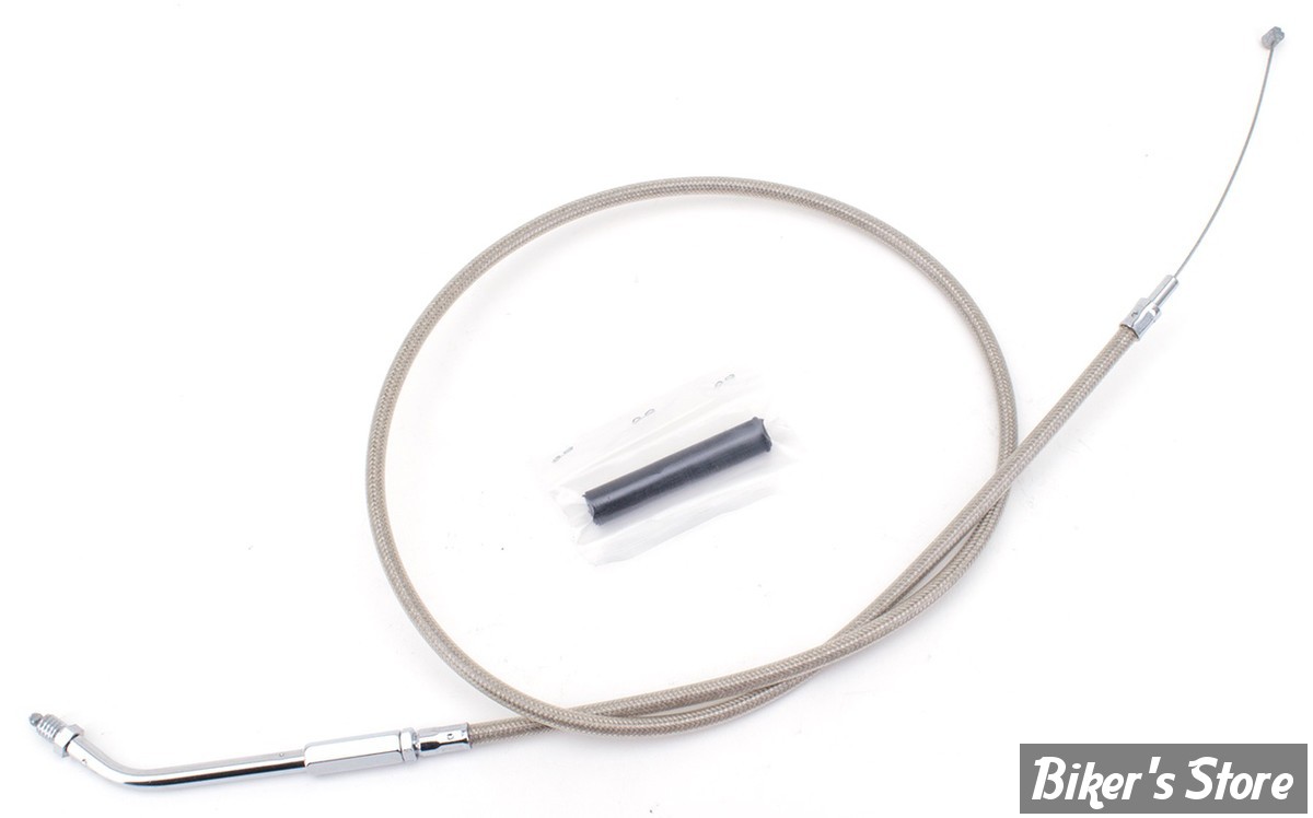 CABLE DE TIRAGE LONGUEUR :102.00 CM - OEM 00000-00 - ZODIAC : FINITION : TRESSÉ GAINÉ