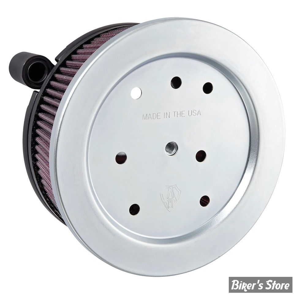 FILTRE A AIR A.NESS -  BT93/99 - STAGE 2 - FILTRE STANDARD - PLAQUE NOIRE - 18-567