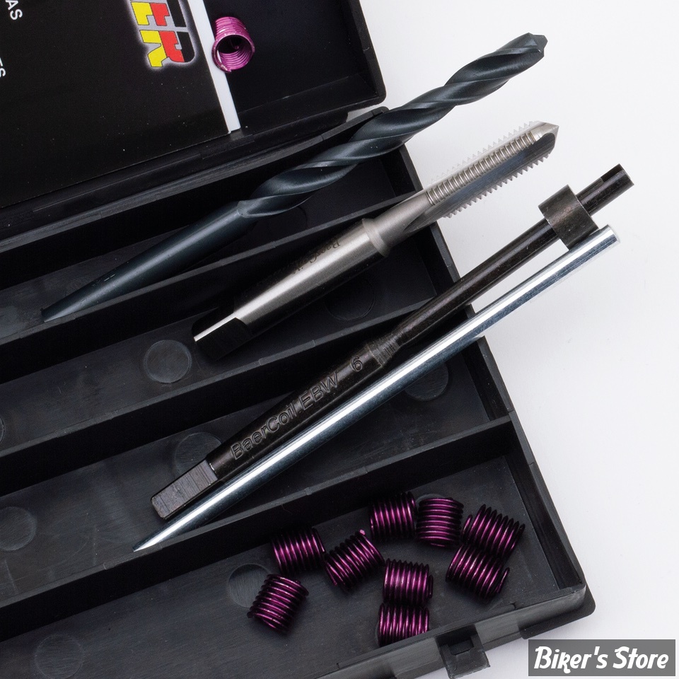 FILETAGE : 1/4"-24 - KIT DE RÉPARATION DE FILETAGE / HELICOIL - ZODIAC
