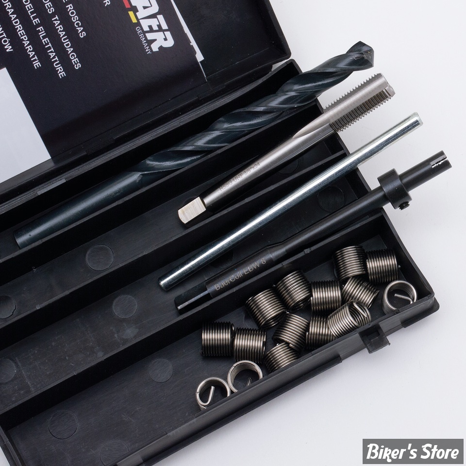 FILETAGE : 3/8"-24 - KIT DE RÉPARATION DE FILETAGE / HELICOIL - ZODIAC