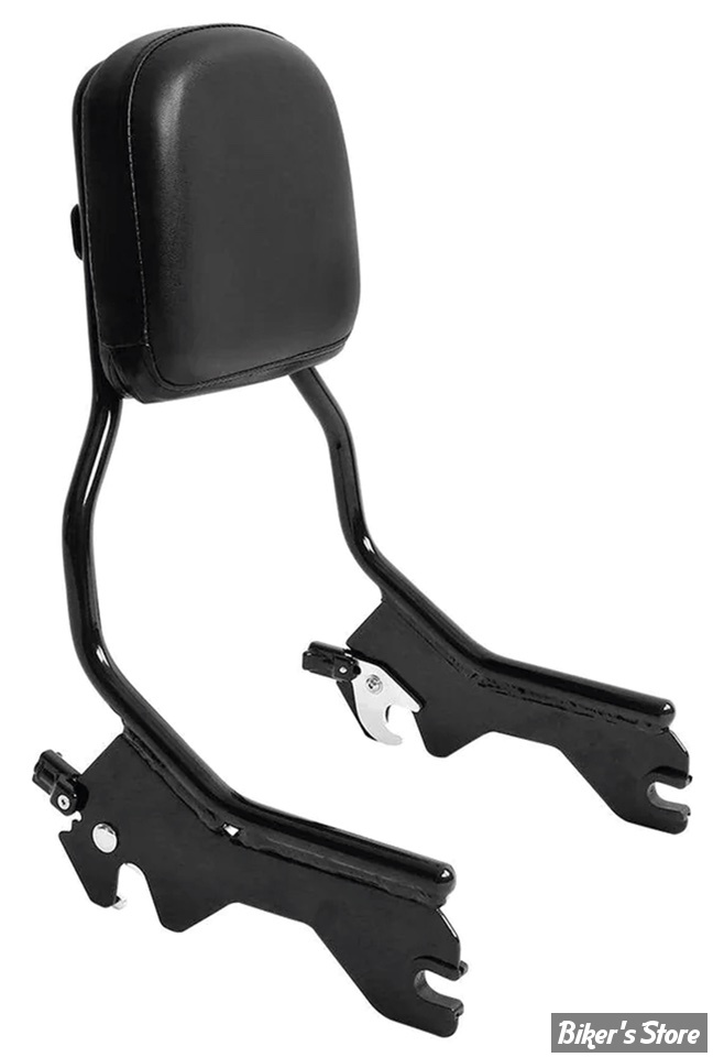 -  KIT SISSY BAR DETACHABLE - SOFTAIL M8 - FLDE / FLHCS / FLHC / FLSL / FXBB / FXST 18UP - OEM 52300442 / coussin 52631-07 - NOIR - ZODIAC