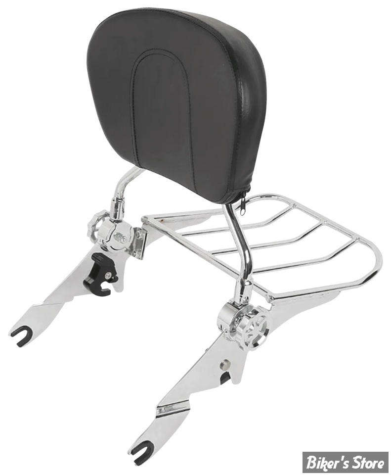  - KIT SISSY BAR DETACHABLE - TOURING 2009UP - OEM 52300257 - CHROME - ZODIAC