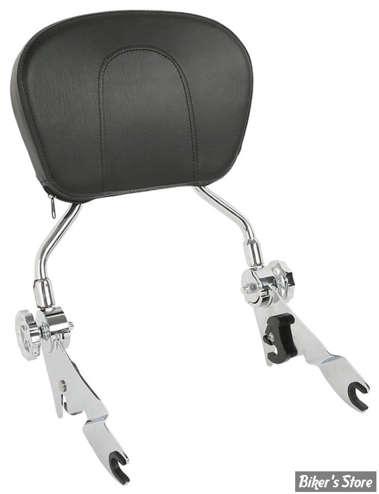  - KIT SISSY BAR DETACHABLE - TOURING 2009UP - OEM 52300257 - INCLINABLE - CHROME - ZODIAC
