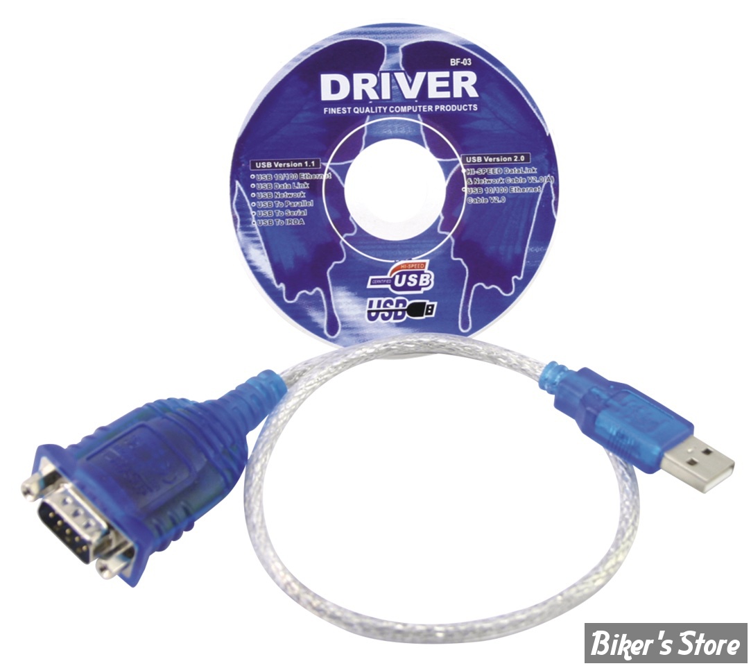 - INJECTION THUNDERMAX ECM - SYSTÈME AUTO TUNE -PIÈCE DÉTACHÉE : Adaptateur port USB/Série - 372-002