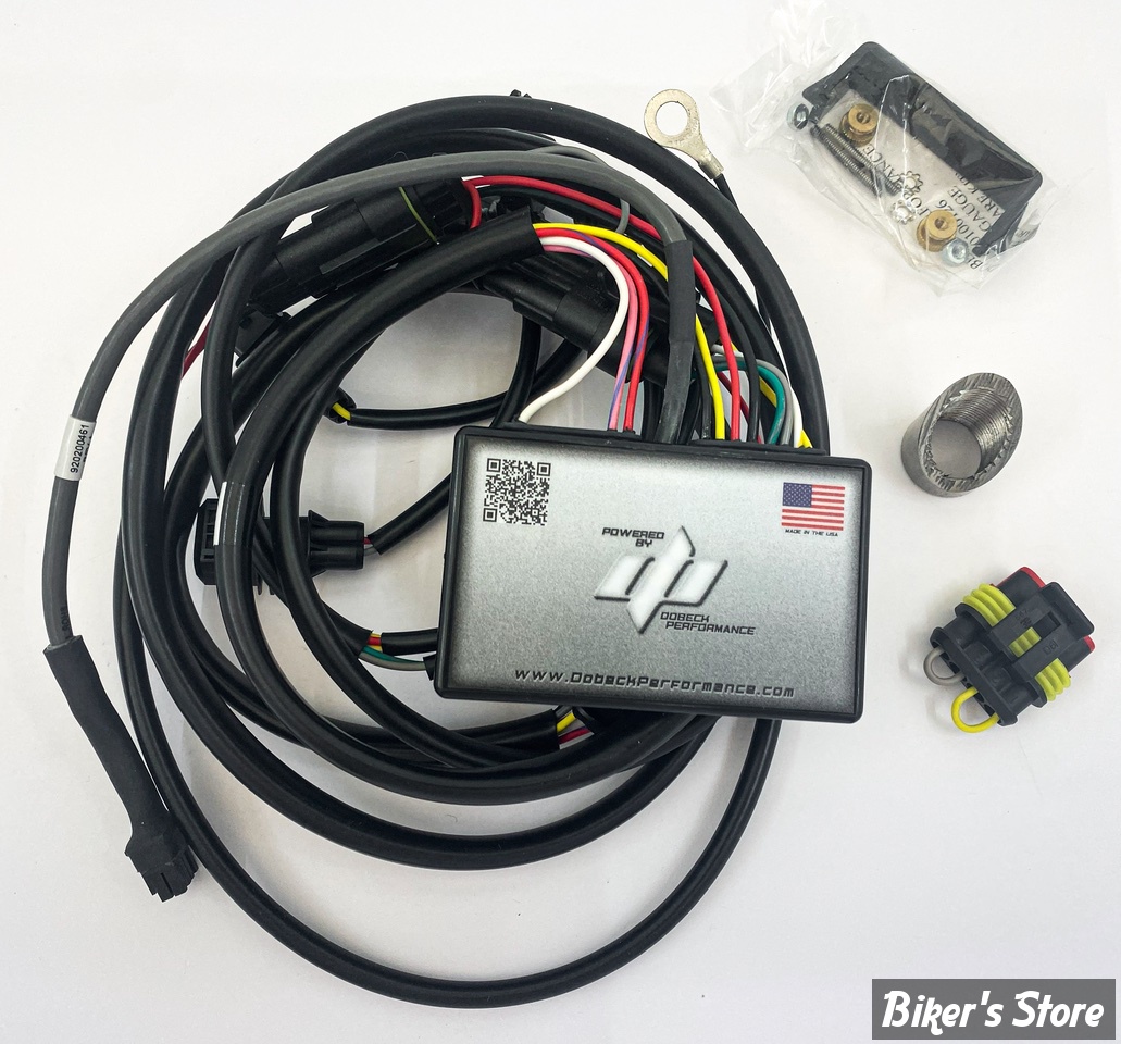 - AFR+ NOUVELLE GENERATION DE CONTROLEUR D'INJECTION - DOBECK PERFORMANCE - AFR+ Auto-Tune System - GEN 4 - DYNA / TOURING 1995/2001 / 2005 - FOND : NOIR - 712001