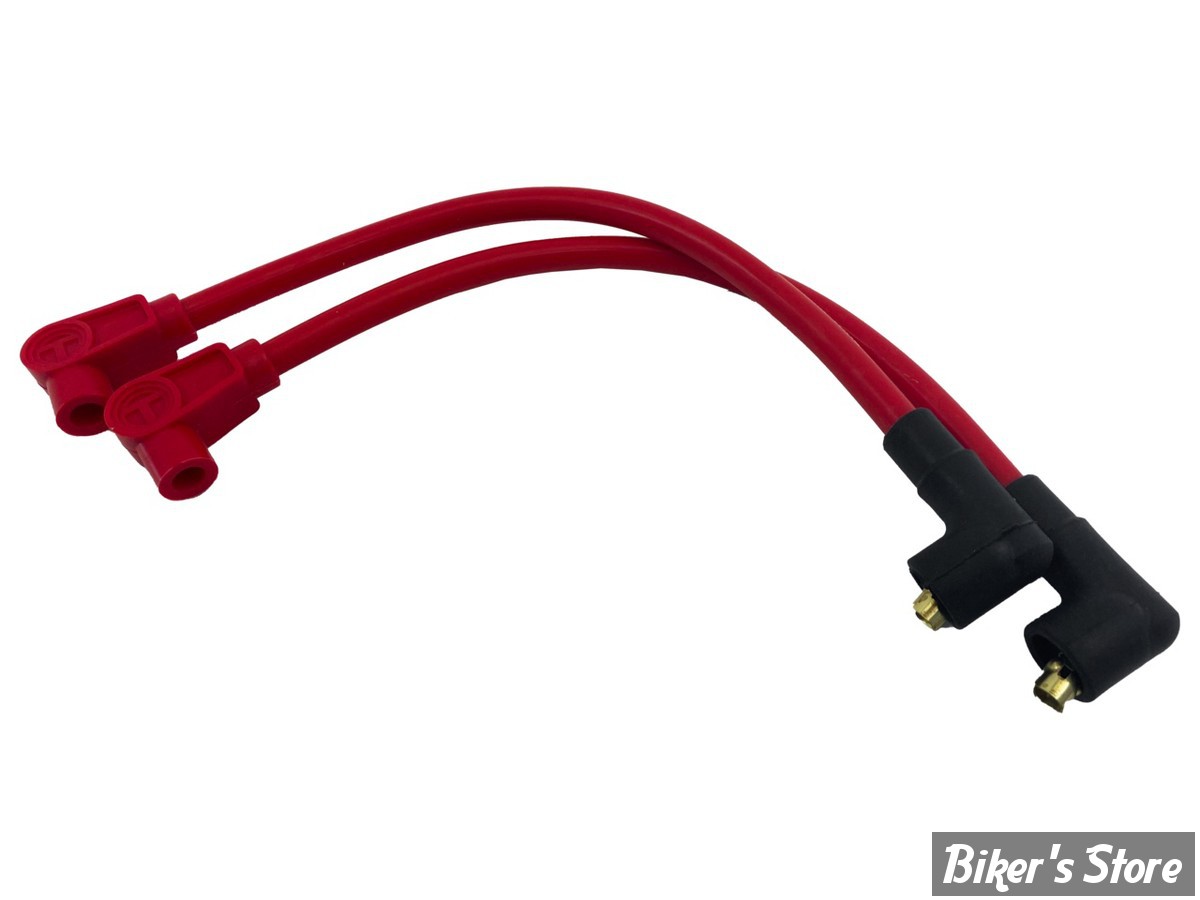 FILS DE BOUGIES - FXR 82/94 - TAYLOR / SUMAX - 8MM - 409 PRO RACE - ROUGE - 49235