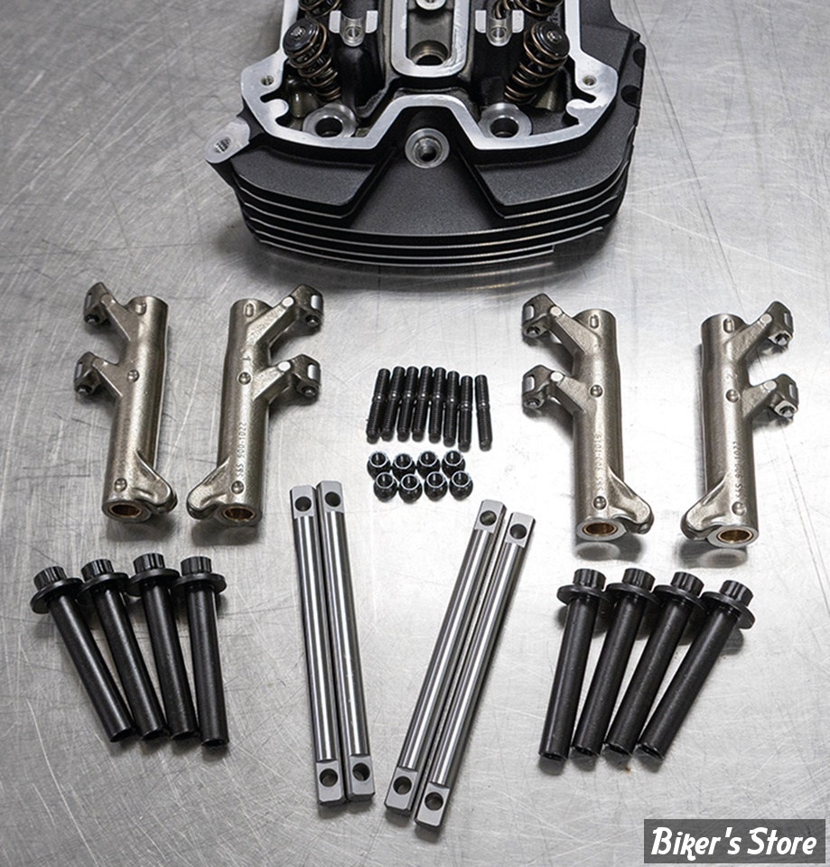 ECLATE D - PIECE N° 17 / 18 - KIT CULBUTEURS - MILWAUKEE EIGHT 17UP - OEM 17300053 / 17300055 /  17300059B /  10200503 /  10200303 - KIT CULBUTEURS GUARDIAN - S&S - 900-1084