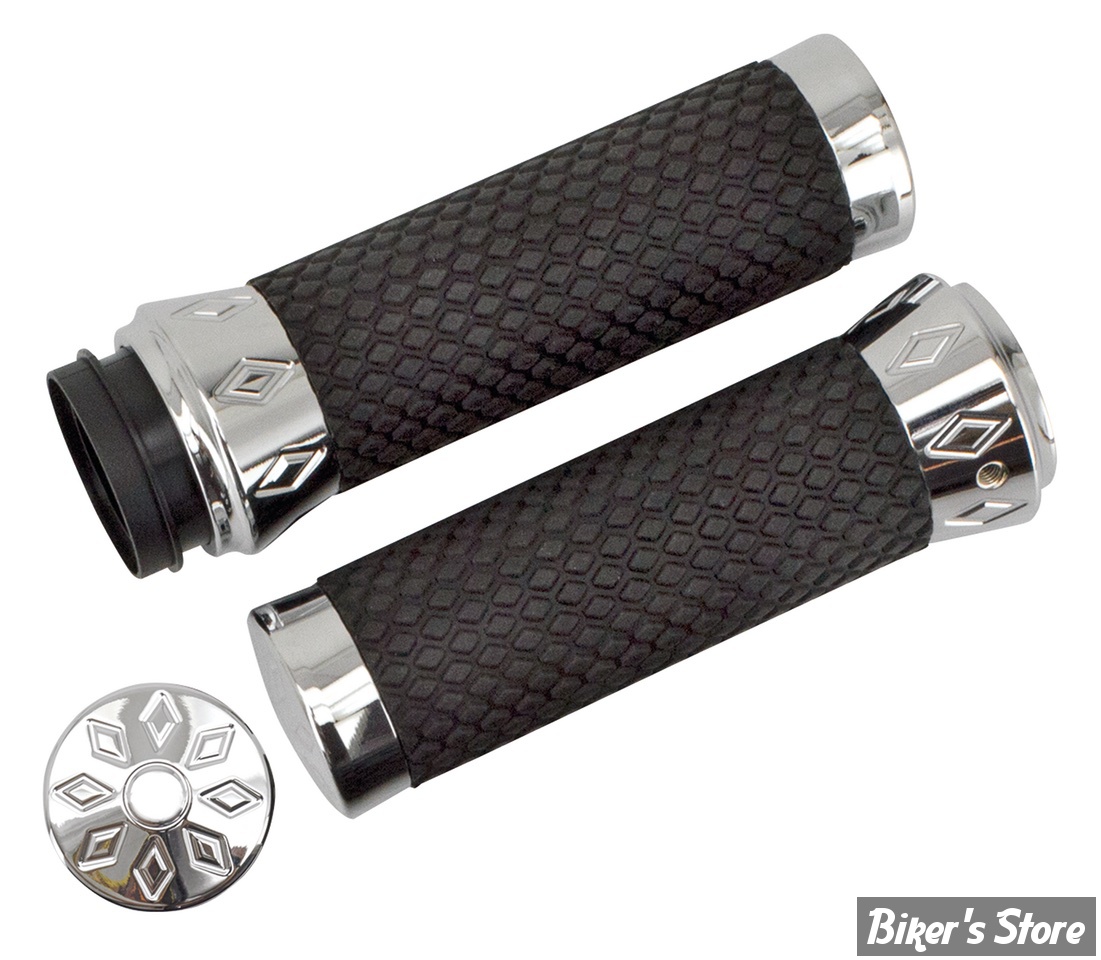 POIGNEES ZODIAC - ARGYLE - TBW TIRAGE ELECTRONIQUE - CHROME