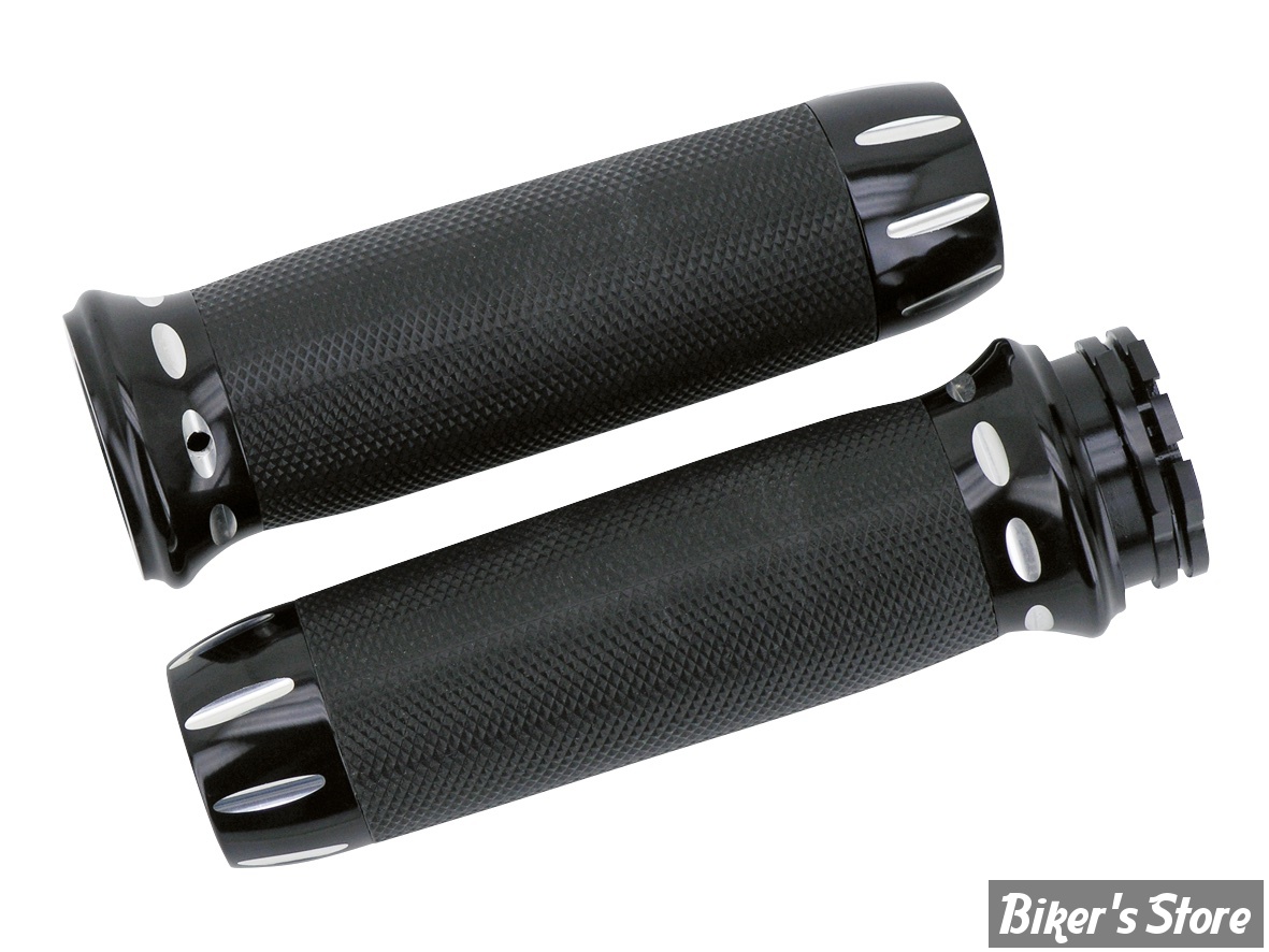 POIGNÉES - ZODIAC - TIRAGE PAR CÂBLES HD 82UP / 1" - PANORAMA - NOIR CONTRAST CUT