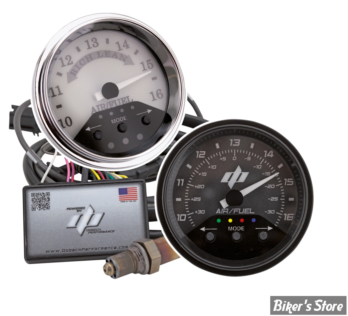 - AFR+ NOUVELLE GENERATION DE CONTROLEUR D'INJECTION - DOBECK PERFORMANCE - AFR+ Auto-Tune System - GEN 4 - TOURING 14/16 - FOND : BLANC - 712016