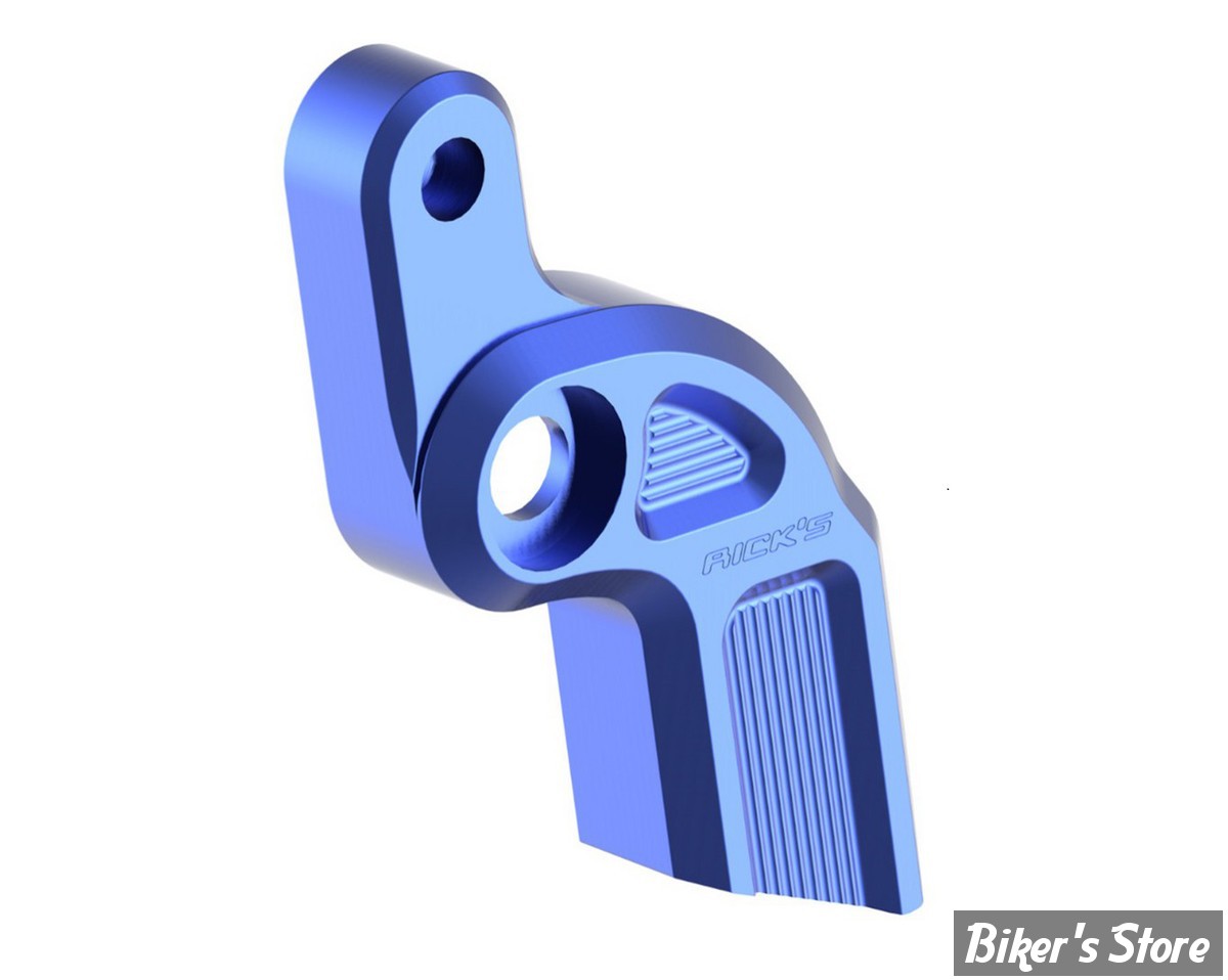 DOC A / PIÈCE N° 23 - EXTENSION DE  BRAS DE SELECTEUR INTERNE - RICK'S MOTORCYCLES - BLEU - CM8-GSE1000-BG