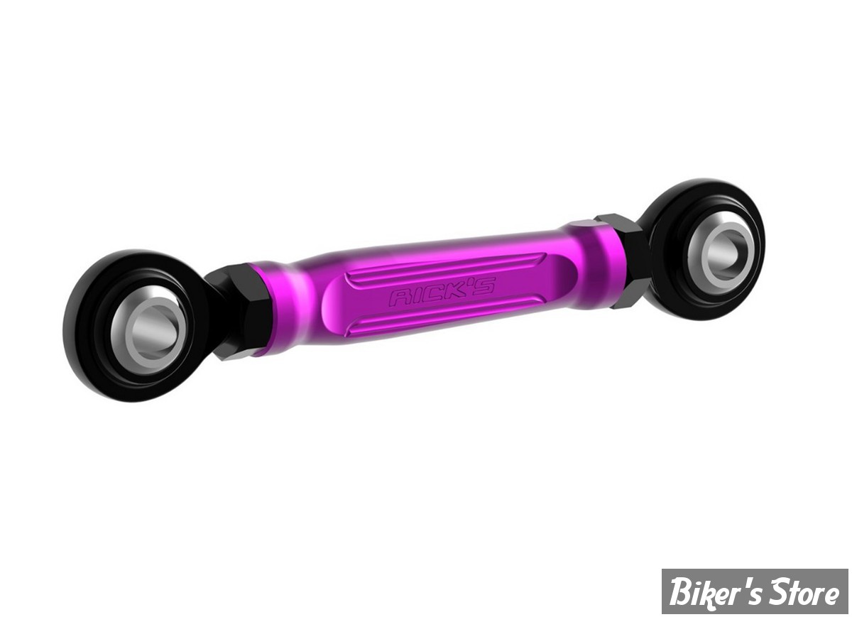 DOC A / PIÈCE N° 21 - BIELLETTE DE  SELECTEUR - OEM 33600125 / 33871-85B / 7744 - RICK' S MOTORCYCLES - VIOLET - MF-GSL1010-PG