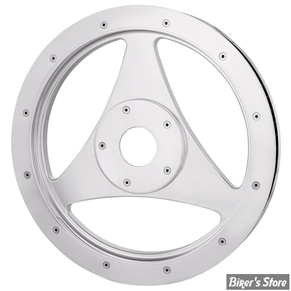 66 DENTS / 1" - POULIE ARRIÈRE -CUSTOM TYPE - RICK'S MOTORCYCLES - DESIGN : MIKE - POLI - 10-9001066-7