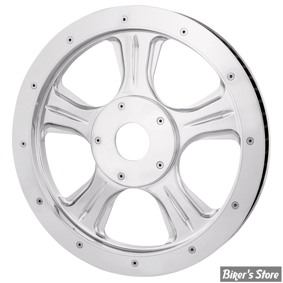 65 DENTS / 1 1/8" - POULIE ARRIÈRE -CUSTOM TYPE - RICK'S MOTORCYCLES - DESIGN : GIMMI 5 - POLI - 10-5101065-1