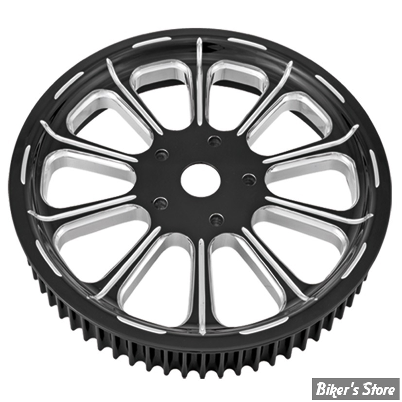 66 DENTS / 1" - POULIE ARRIÈRE - OEM 40325-07 / 42200135 - CUSTOM  STYLE - PERFORMANCE MACHINE - CONTOUR SERIE - REVEL - PLATINIUM CUT