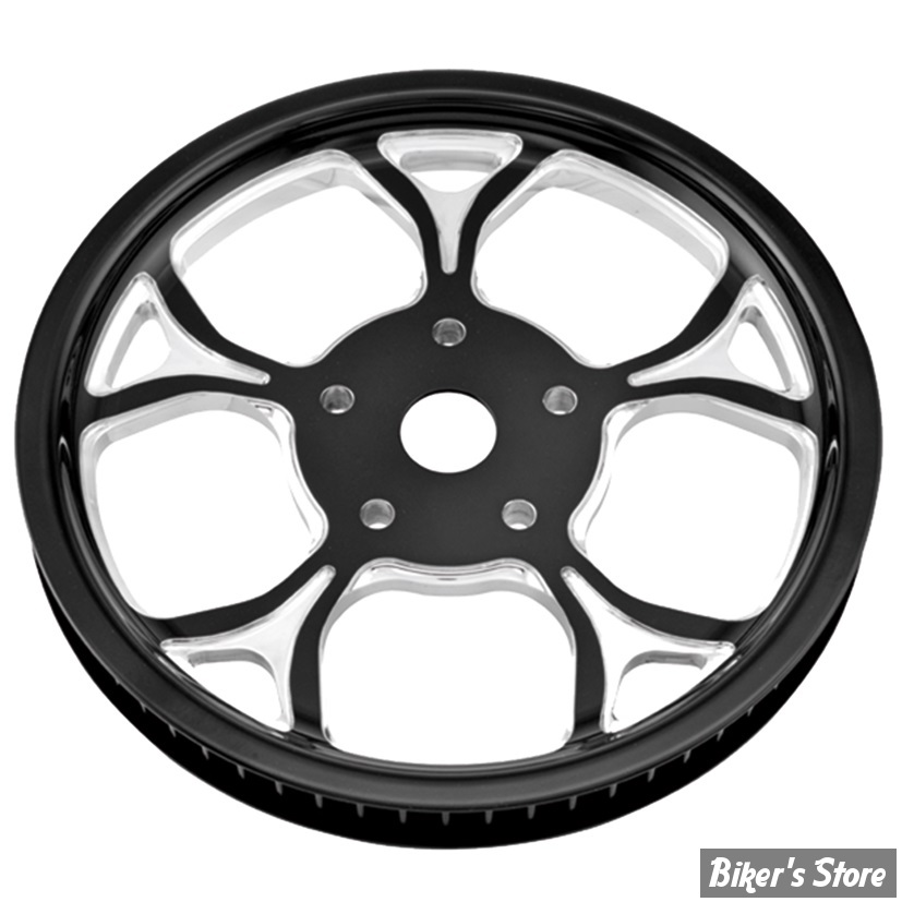 66 DENTS / 1" - POULIE ARRIÈRE -CUSTOM TYPE - PERFORMANCE MACHINE - CONTOUR - GALAXY - PLATINIUM CUT