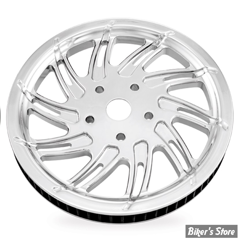 66 DENTS / 1" - POULIE ARRIÈRE -CUSTOM TYPE - PERFORMANCE MACHINE - IMAGE SERIE - SUPRA - CHROME