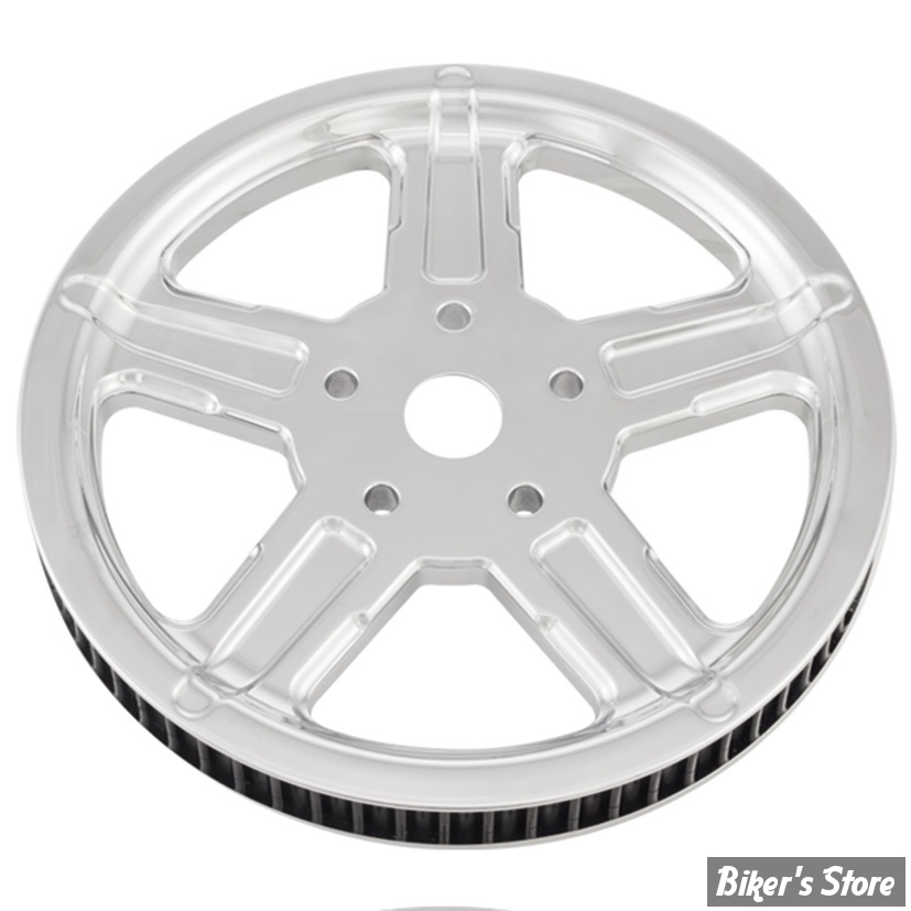 66 DENTS / 24MM - POULIE ARRIÈRE - OEM 40325-07 / 42200135 - CUSTOM STYLE - PERFORMANCE MACHINE - IMAGE SERIE - FORMULA - CHROME