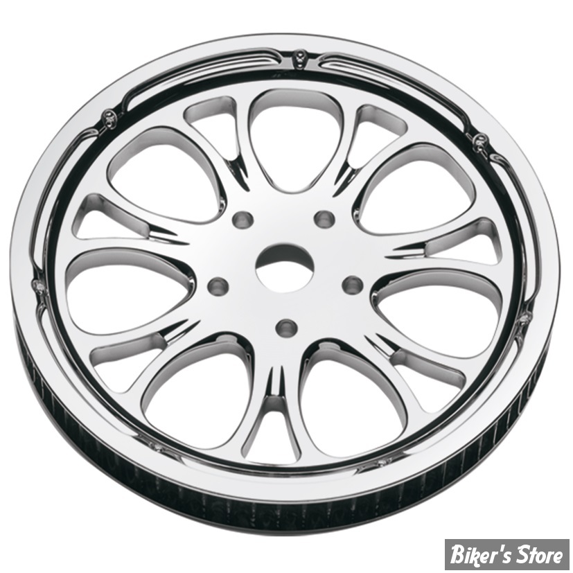66 DENTS / 24MM - POULIE ARRIÈRE - OEM 40325-07 / 42200135 - CUSTOM STYLE - PERFORMANCE MACHINE - IMAGE SERIE - HEATHEN - CHROME