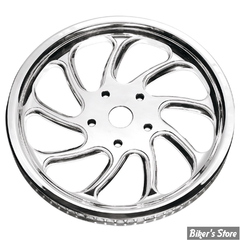 66 DENTS / 24MM - POULIE ARRIÈRE - OEM 40325-07 / 42200135 - CUSTOM STYLE - PERFORMANCE MACHINE - IMAGE SERIE - TORQUE - CHROME