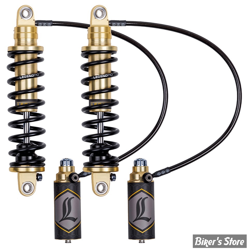 AMORTISSEURS - 14" / 35.60CM - LEGEND AIR - REVO ARC Remote Reservoir FL Coil Suspension -  TOURING 2014UP - OR - 1310-1912