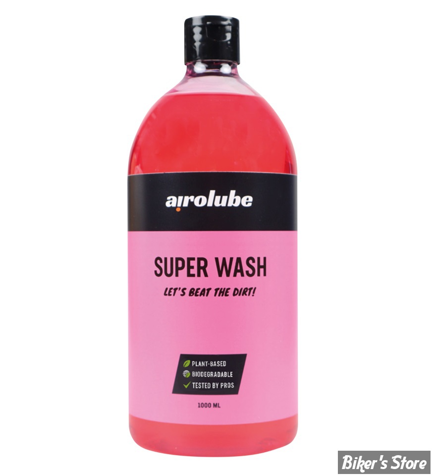 LIQUIDE NETTOYANT - AIROLUBE - SUPER WASH - 1LITRE - LA PIÈCE
