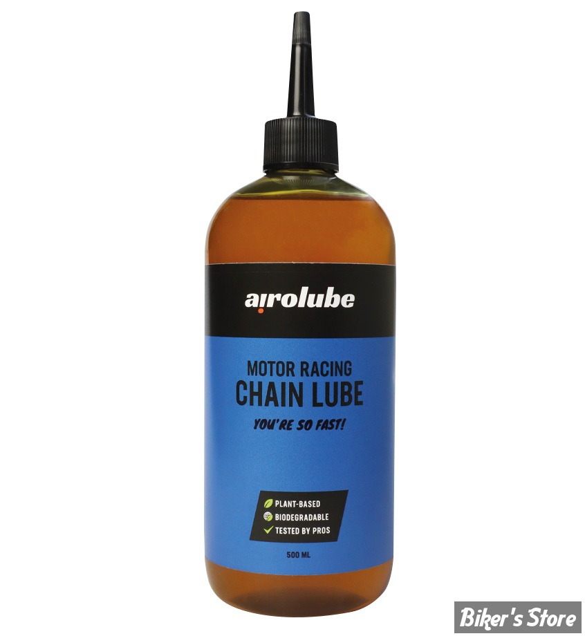 - LUBRIFIANT DE CHAINE - AIROLUBE - MOTOR RACING CHAINE LUBE - LE BIDON DE 500ml