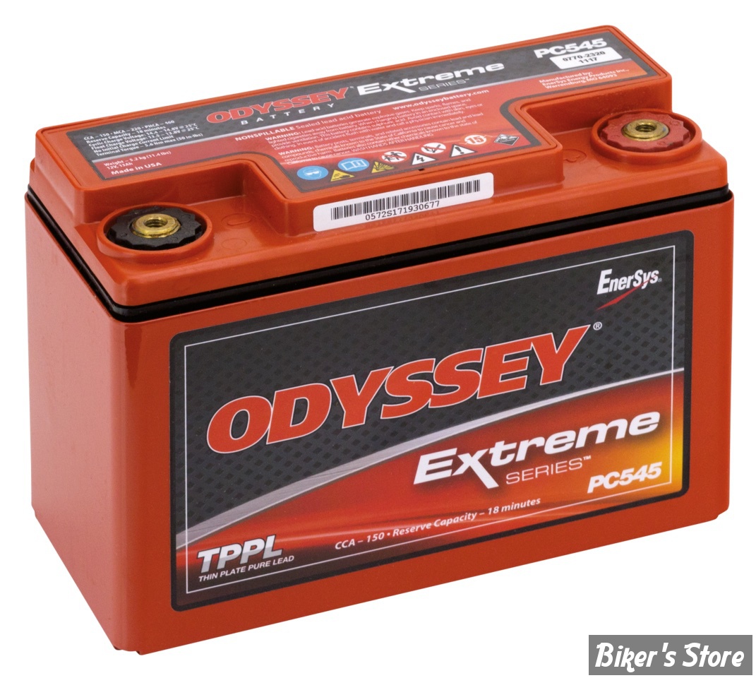 Pc545mj BATTERIE - 65989-97 / 66000207 - ODYSSEY 545 MJ - PC545MJ-P - Biker's Store